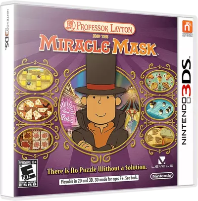 jeu Professor Layton and the Miracle Mask